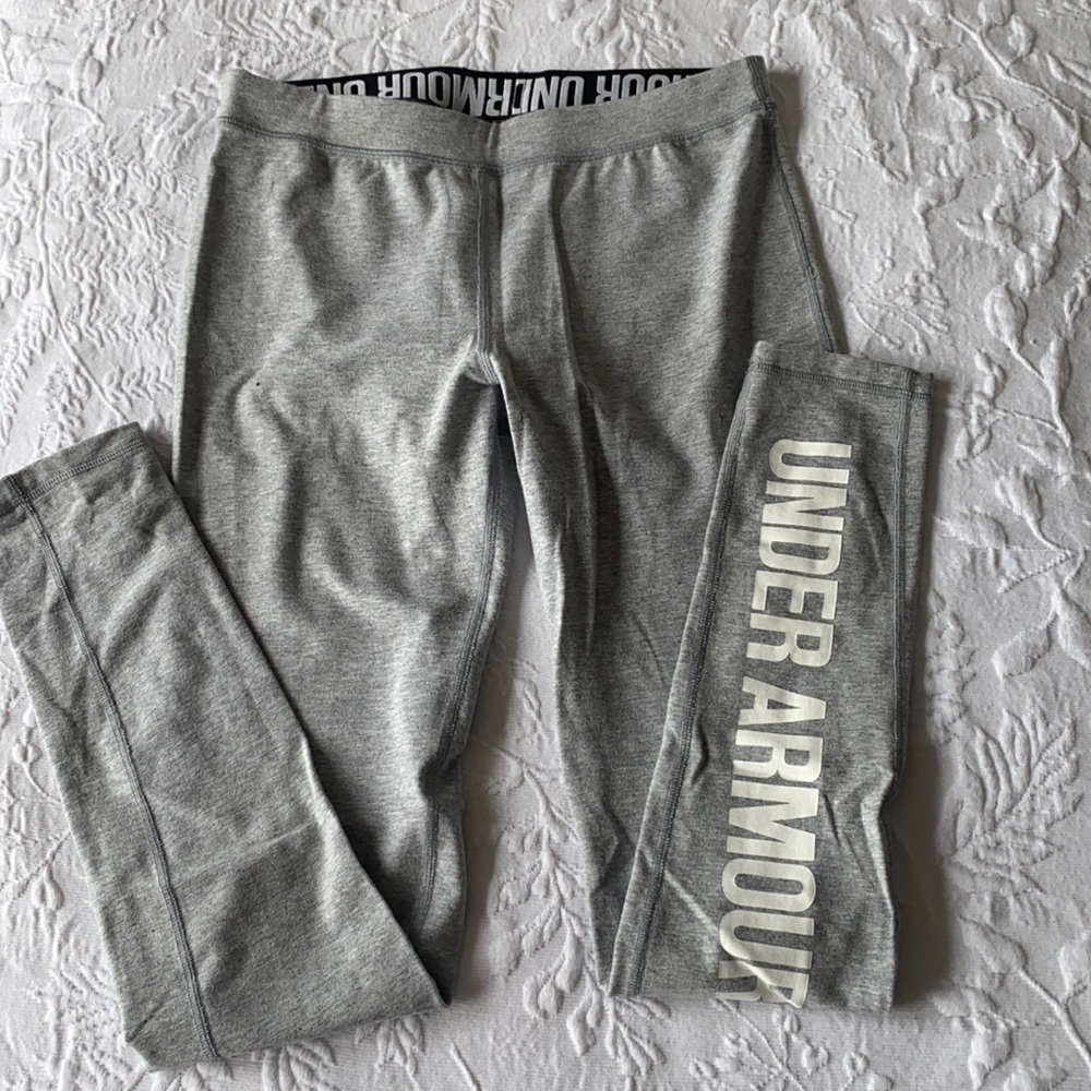 Gray Under Armour Leggings
